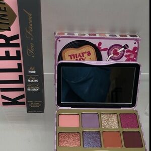 Too Faced Killer Eyeliner (Storm) & That’s My Jam Eyeshadow Palette